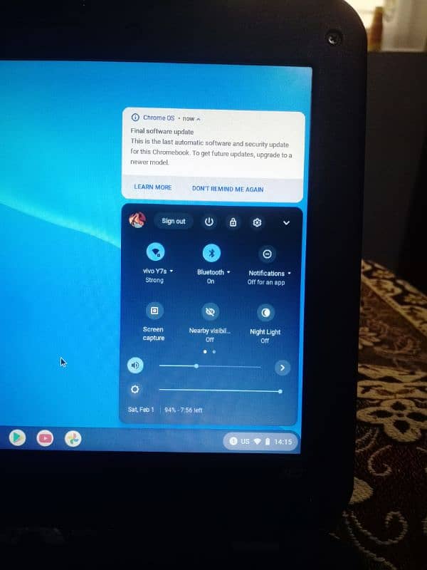 LENOVO LAPTOP 6th generation /WITH CHARGER 9