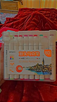 Art Pencils And Markers.