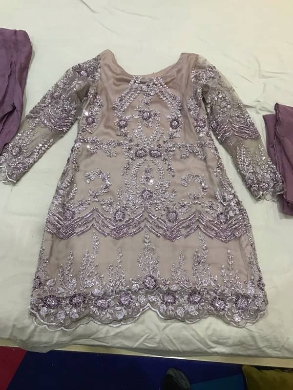 Fancy net suit 3 piece Size Small- Medium 1