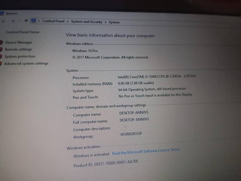 Dell Latitude e7250 urgent sale 5