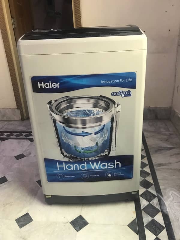 Haier Automatic Washing machine model HWM80-1708y 8.5 kg 1