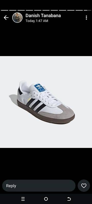 samba's Adidas Originals 1