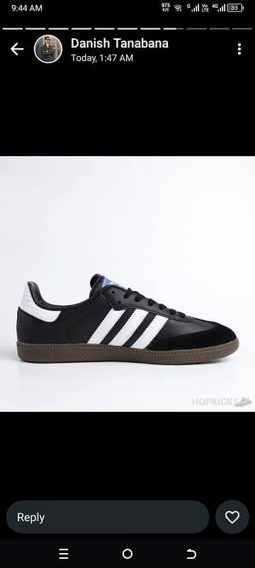 samba's Adidas Originals 3