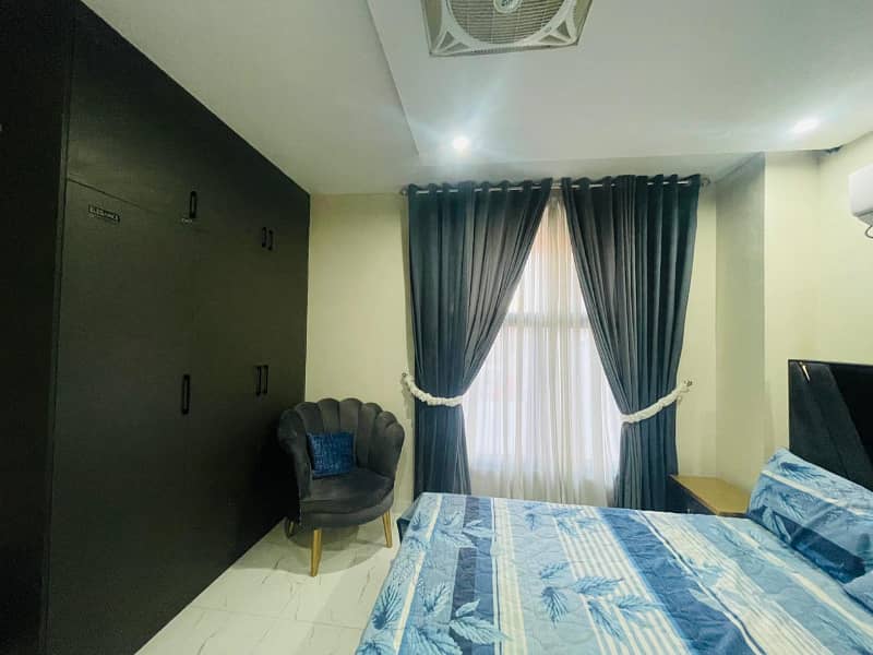 Two bedroom apartment available for rent in bahria town phase 7 17