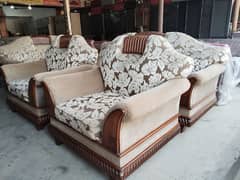 7 setar sofa ues golden teak wood