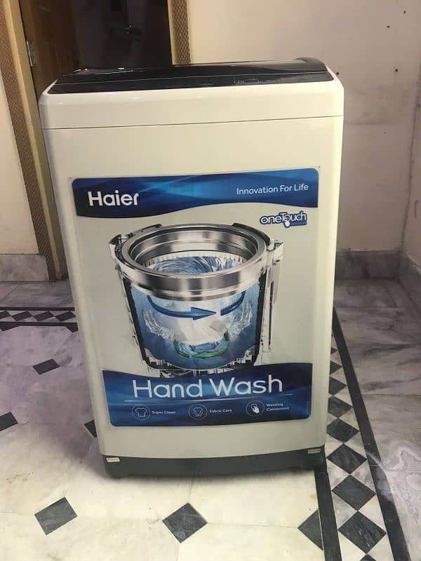 Haier Automatic Washing Machine Model HWM80-1708y condition10/10 0