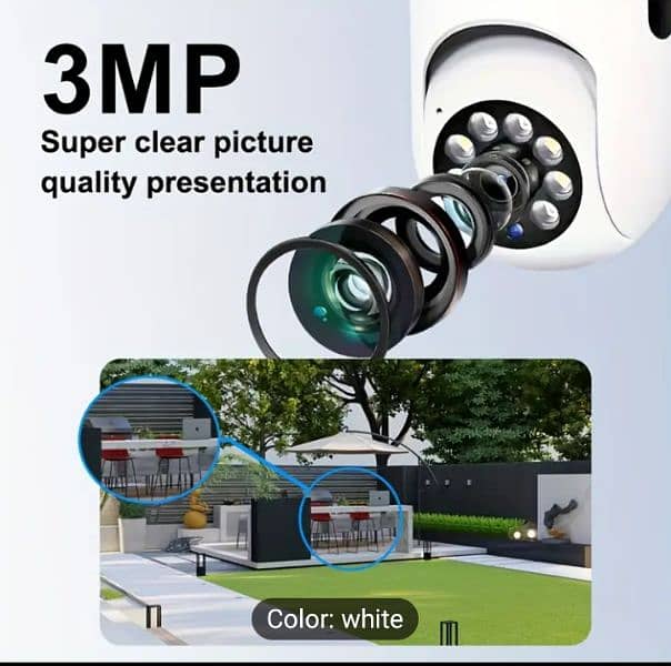 360° Wifi CCTV 3MP Camera 6