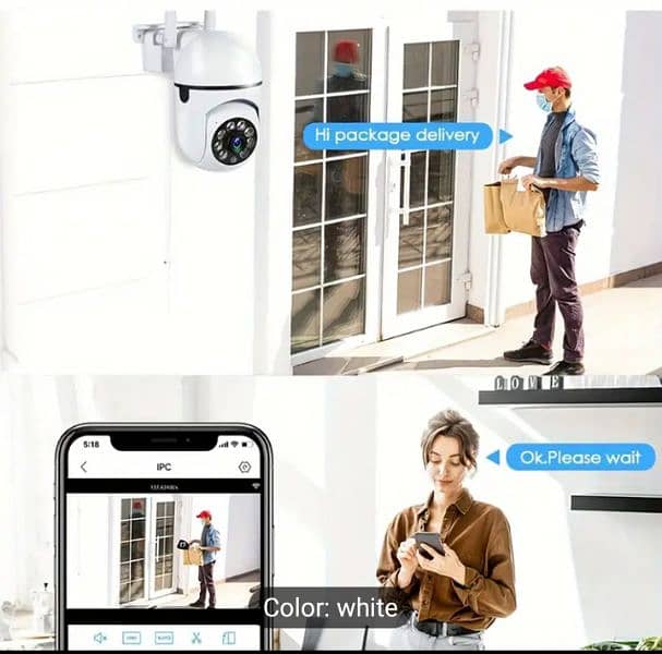 360° Wifi CCTV 3MP Camera 8