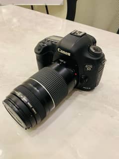 Canon 5D Mark iii with 75-300mm lens