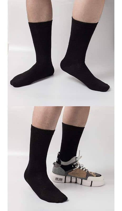 3pair socks for man & women soft Flexible and stretchable Fabric socks 1