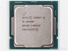 i5 10400f 6 core 12 threads with intel heatsink cooler