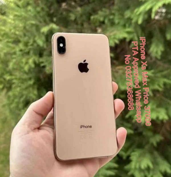 iPhone Xs Max Golden All Ok 0