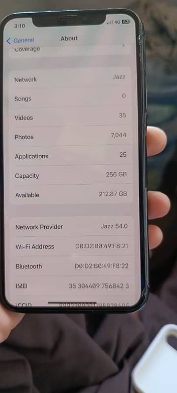 iphone x 256gb pta approved 6