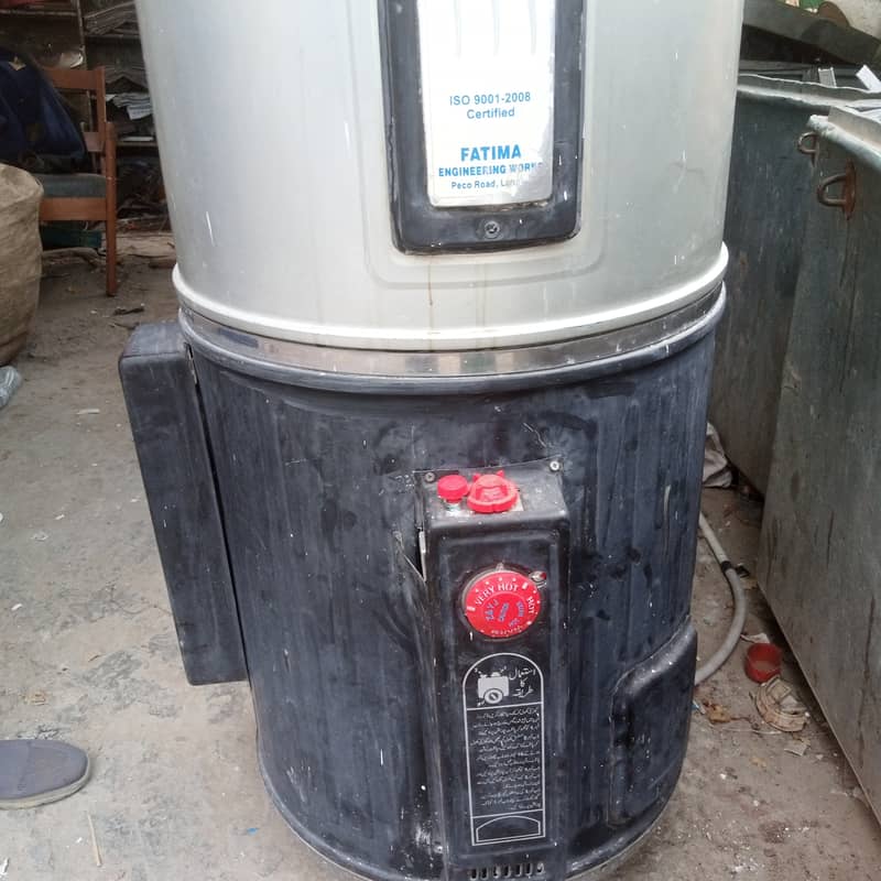 FISCHER geyser, max capacity 55 gallons 1