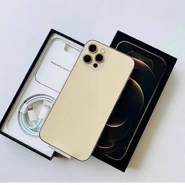 iphone 12 pro non pta sim working 10/10 condition  with box and case 1