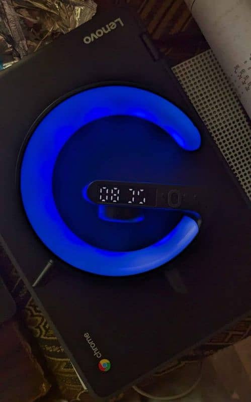 Smart light Sound machine g63 , wireless charging, lamp , clock , mp3 2