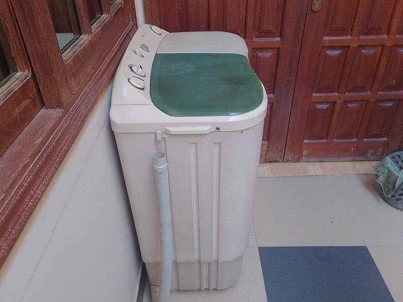 Haier washing machine 8 kg 2