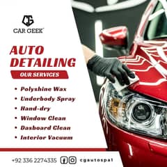 Car Detailing/Coating/Car Wash/General Services