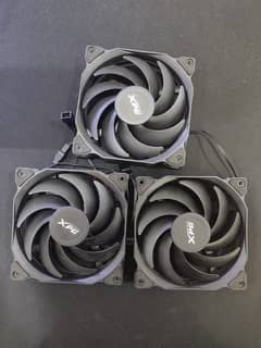 XPG Vento 120mm 3 case fans 3pin daisy chain DC