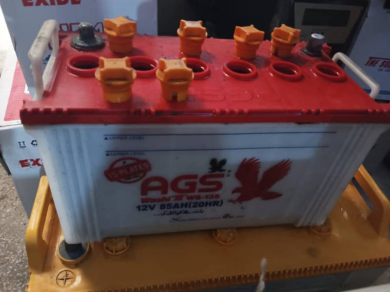 Used Battery 135 WS AGS 0