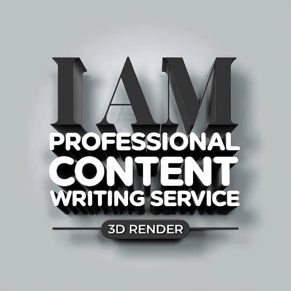 I am professional article writing service 4