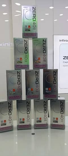 Infinix Zero 40 5G Box Pack 1Year Warranty