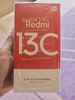 Redmi 13c with box 6gb 128gb wla hy