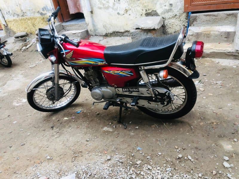 Honda 125 2018 model urgent for sale 4