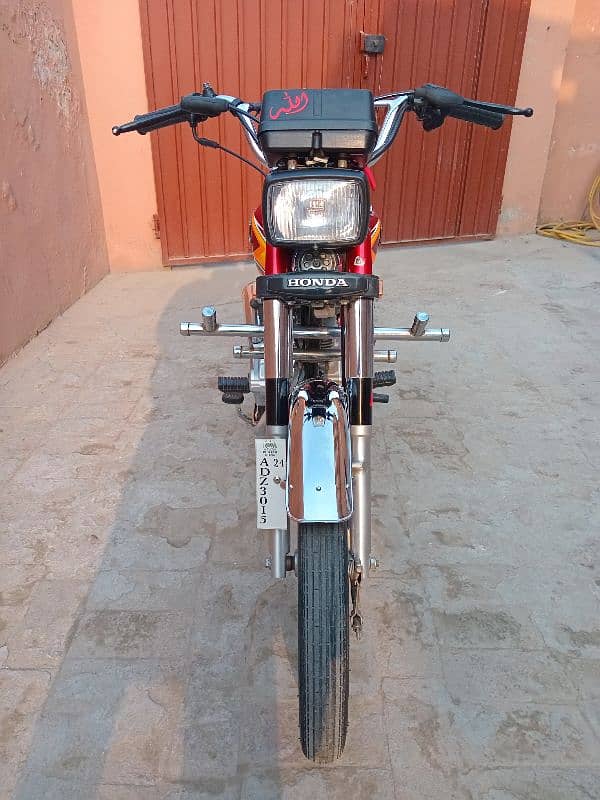 Honda CG 125 2021.2 lack sa kam wala rabta na karain 0