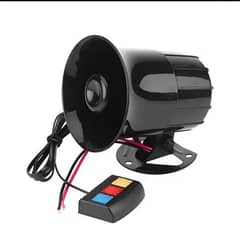 Horn Siren 12 Watt 3 Different Loud Sounds For Car And Motorcycle