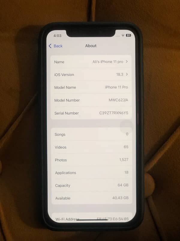 iPhone 11 Pro pta approved 13