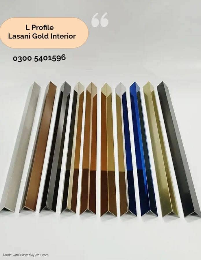 Interior Design brass strips/ Bed decoration strips /SS brass strips 7