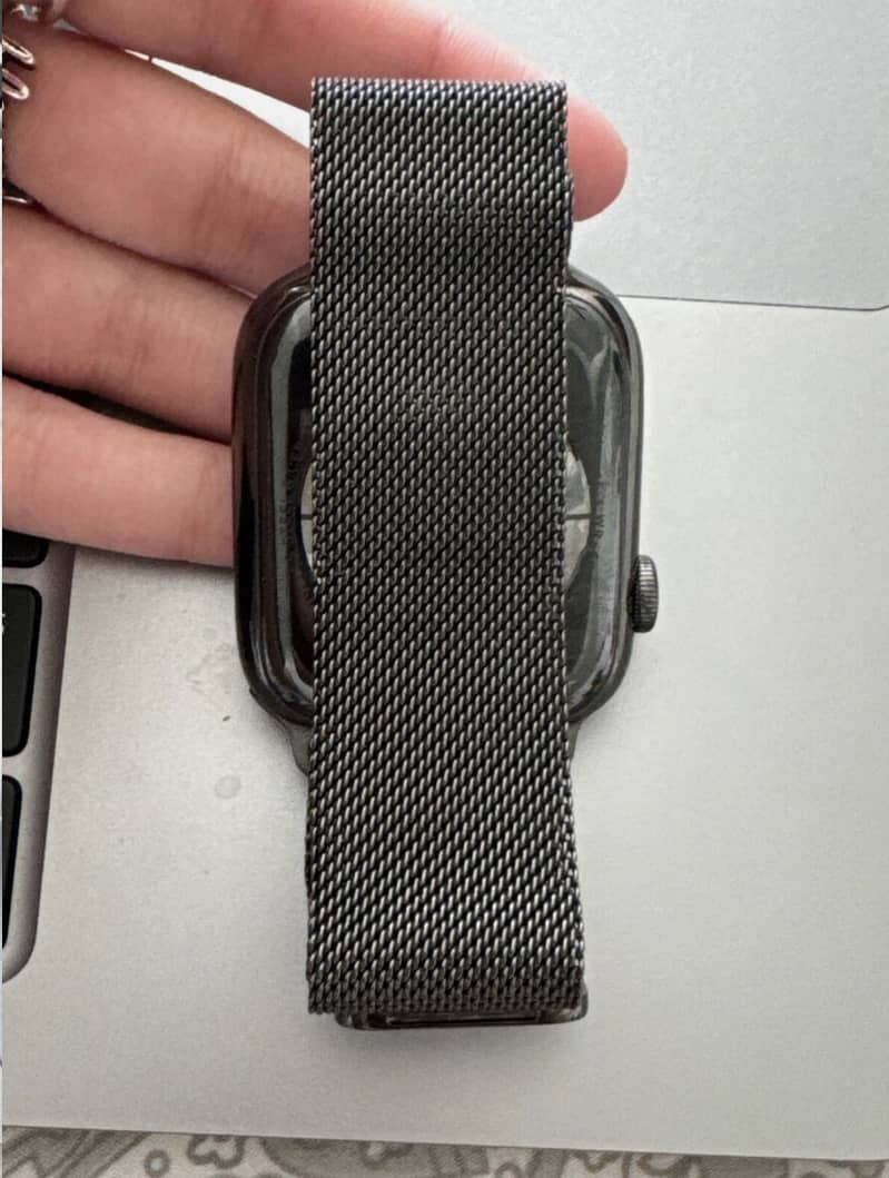 Apple Watch Series 7 Stainless steel 45mm Milanese 2