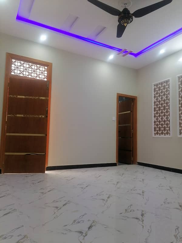 Brand New Tile Flooring 6 marla single story house in phase 5B Ghauri Ghouri Town Islamabad 2