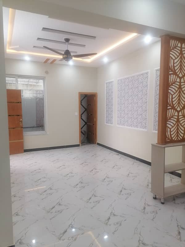 Brand New Tile Flooring 6 marla single story house in phase 5B Ghauri Ghouri Town Islamabad 7