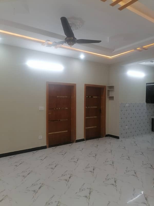 Brand New Tile Flooring 6 marla single story house in phase 5B Ghauri Ghouri Town Islamabad 8