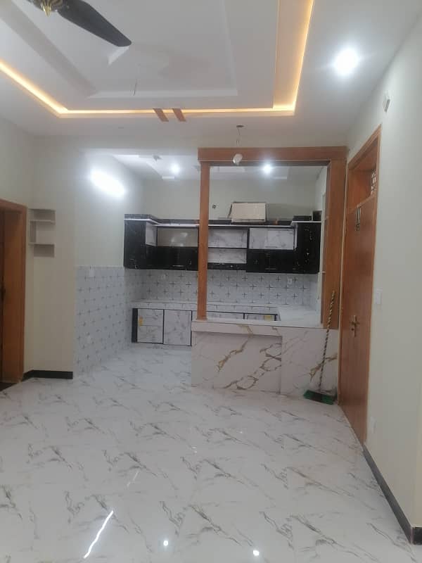 Brand New Tile Flooring 6 marla single story house in phase 5B Ghauri Ghouri Town Islamabad 9