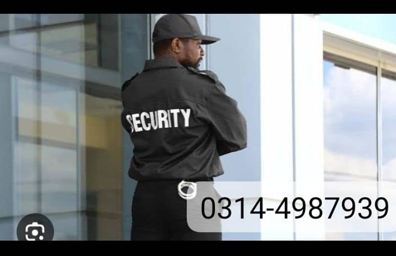 security guard staff home school plaza factory 0