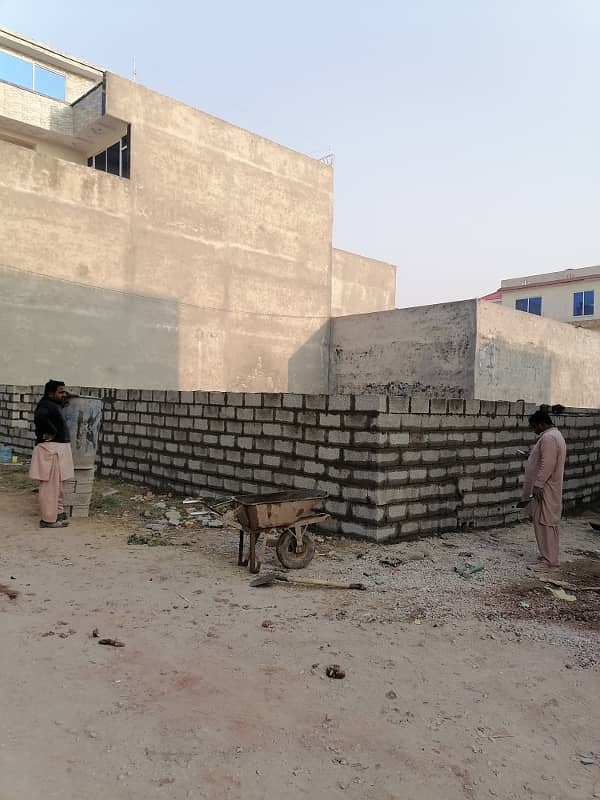 5 Marla possession plot in Phase 7 Ghauri Ghouri Town Islamabad 1