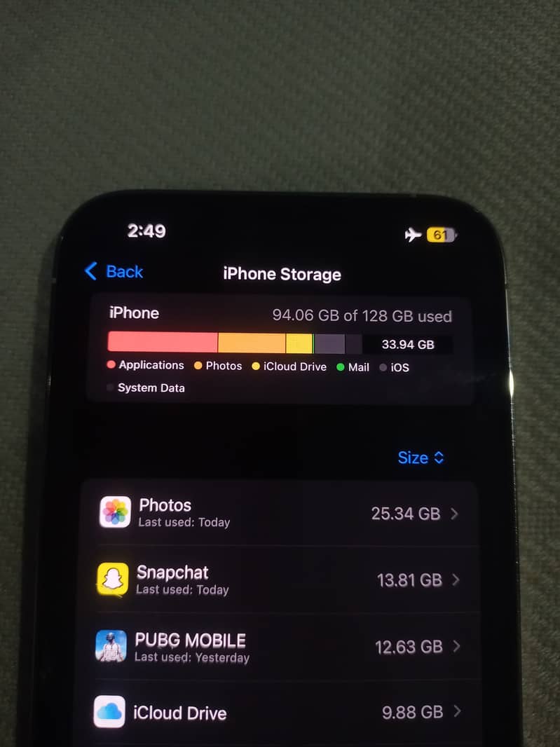 iPhone 13 Pro Max 97% 128gb JV 5