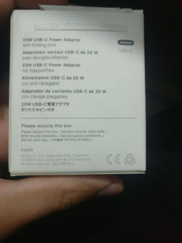 iphone original adapter 20w 0