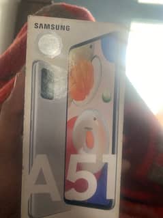 Sumsung A51 6 Gb ram 128 Gb memeory Pta approved officall with box s