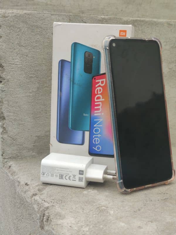 Redmi Note 9 with complete accessories 0