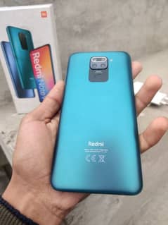 Redmi Note 9 with complete accessories