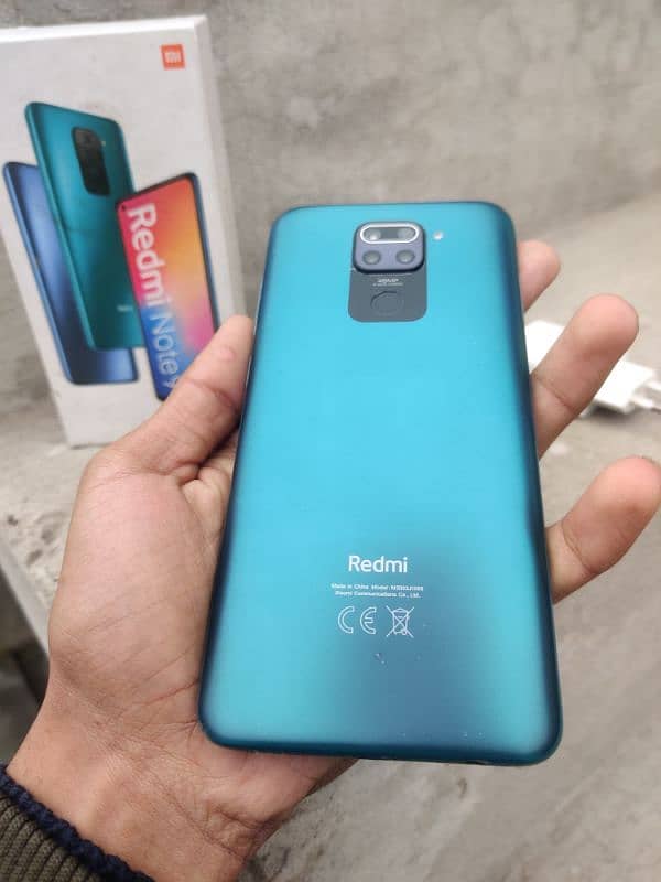 Redmi Note 9 with complete accessories 6