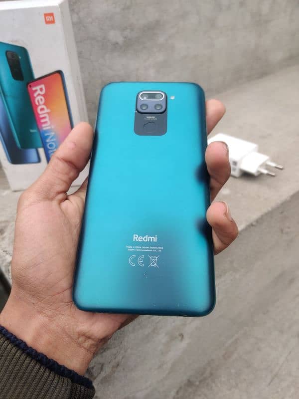 Redmi Note 9 with complete accessories 7