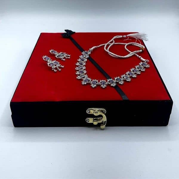 Elegant Silver-Plated Jewelry Set 2