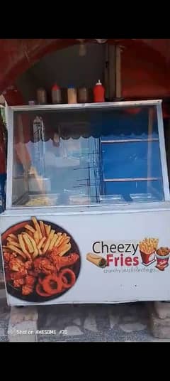 Running business of Fries in G-7, Markaz- Sitara Market, Islamabad