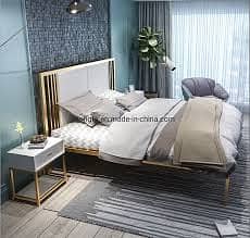 double bed/Single Bed / Iron Bed/steel bed/furniture 7