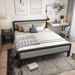 bed dressing side table /double bed / iron bed/ bed set /Furniture